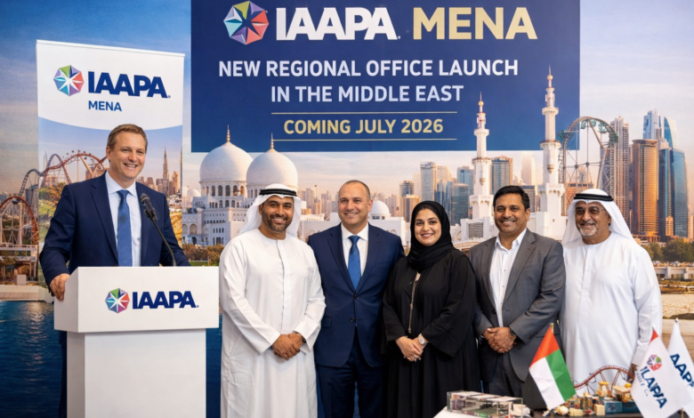 IAAPA द्वारा MENA क्षेत्र में नए क्षेत्रीय कार्यालय की घोषणा, अबू धाबी 2026