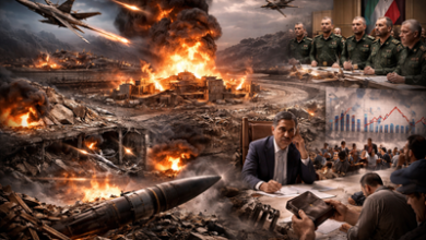 ईरान संकट के बीच मिसाइल ठिकानों पर हमले और आर्थिक अस्थिरता