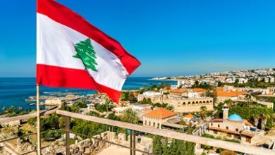 2024 इज़राइल–लेबनान सीमा क्षेत्र का मानचित्र हिज़्बुल्लाह