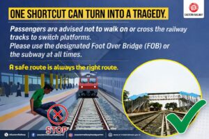 पूर्व रेलवे ट्रैक ट्रेसपासिंग हादसे और रेलवे सुरक्षा उपाय